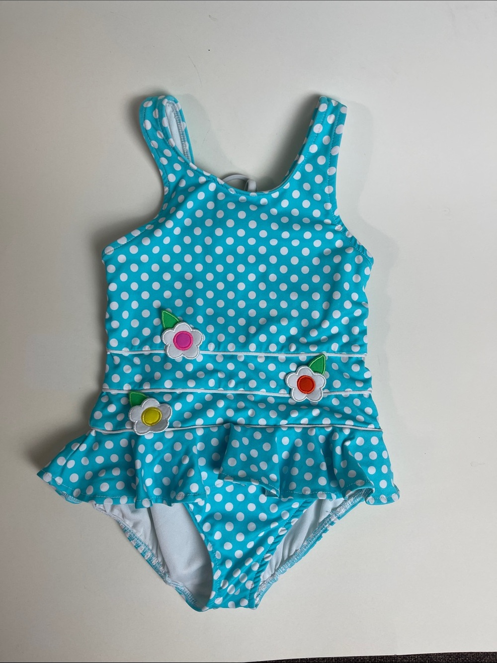 Florence Eiseman Polka Dots ruffled swimsuit

Excellent Condition